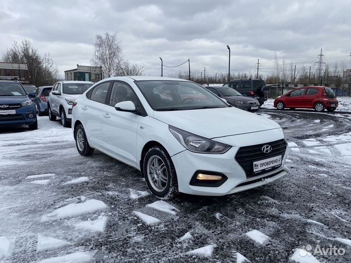 Hyundai Solaris 1.6 AT, 2018, 129 000 км