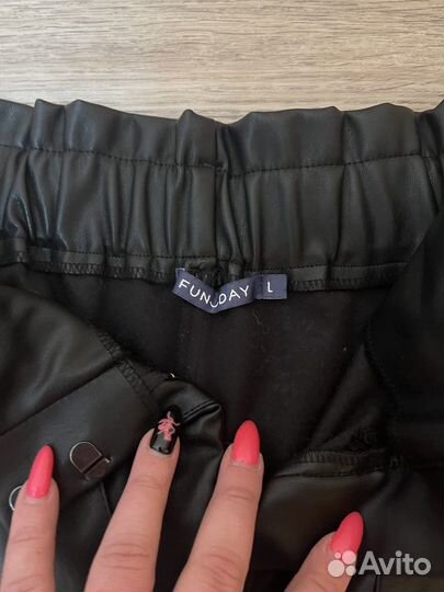 Шорты кожаные большие размеры