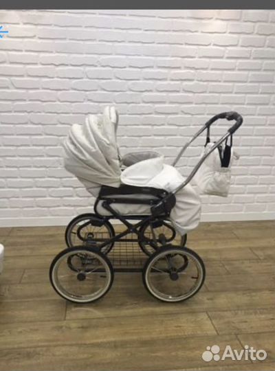 Коляска 2 в 1 эко кожа