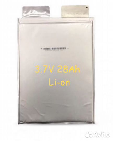 Аккумулятор 3.7V 28AH Li-ion