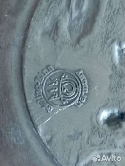 Пепельница олово Германия Торг