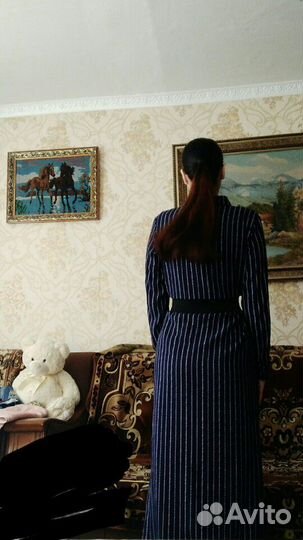 Платье удлиненное