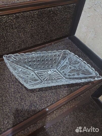 Ваза хрустальная СССР