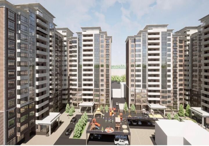 1-к. квартира, 45 м², 7/12 эт.