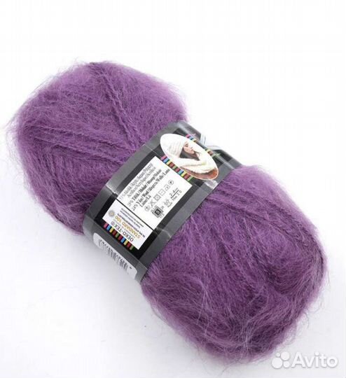 Пряжа для вязания мохер