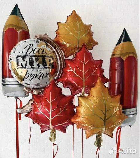 Воздушные шары на день знаний