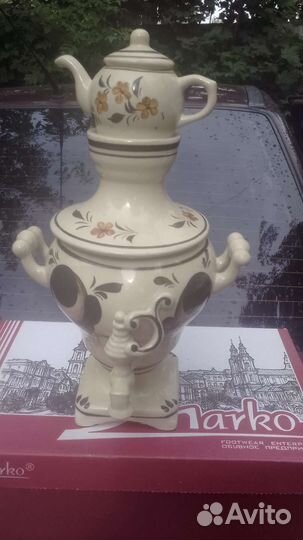 Самовар фарфор