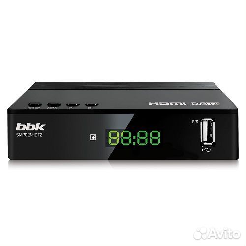 Цифровой телевизионный DVB-T2 ресивер BBK вк1