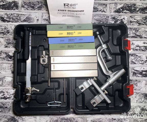 Ножеточка Ruixin Pro RX-009 (комплект-2)