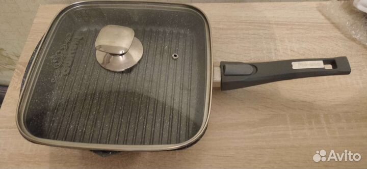 Сковорода-гриль квадратная 