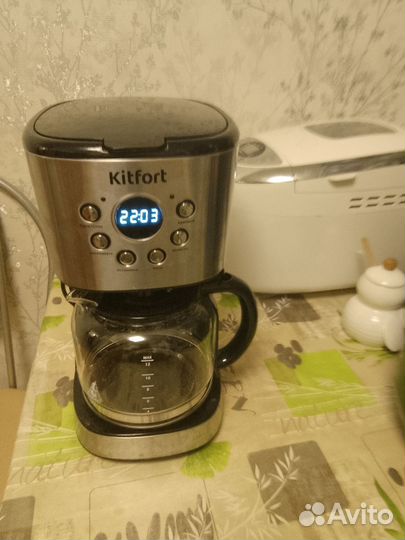 Кофеварка капельная kitfort