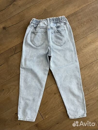 Джинсы для девочки на рост 122 см