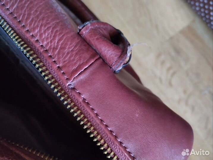 Кожаная сумка