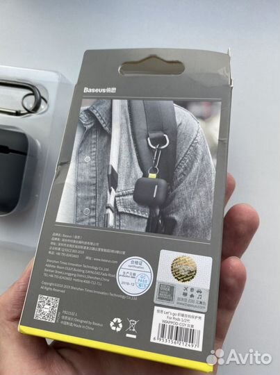 Новый чехол для AirPods 2 (Ростест)