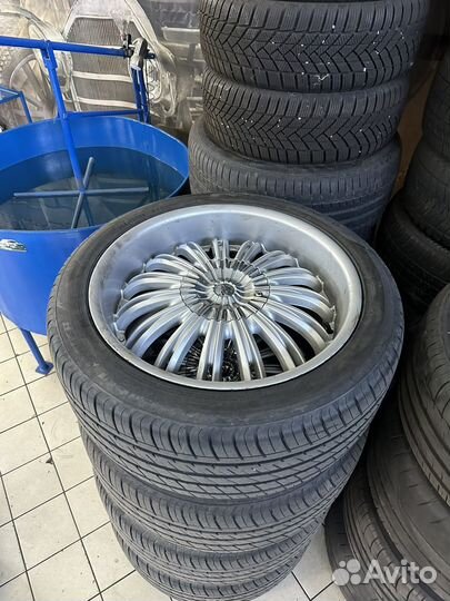 Диски r22 с резиной toyota land cruiser