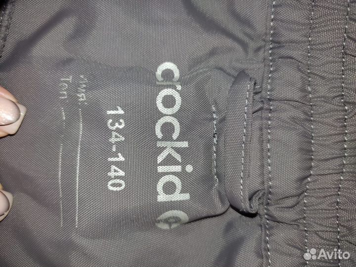 Брюки демисезонные crockid 134-140