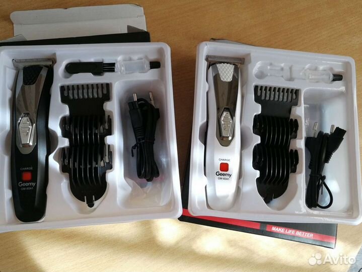 Машинка для бритья и стрижки. Съёмный акб. Новые
