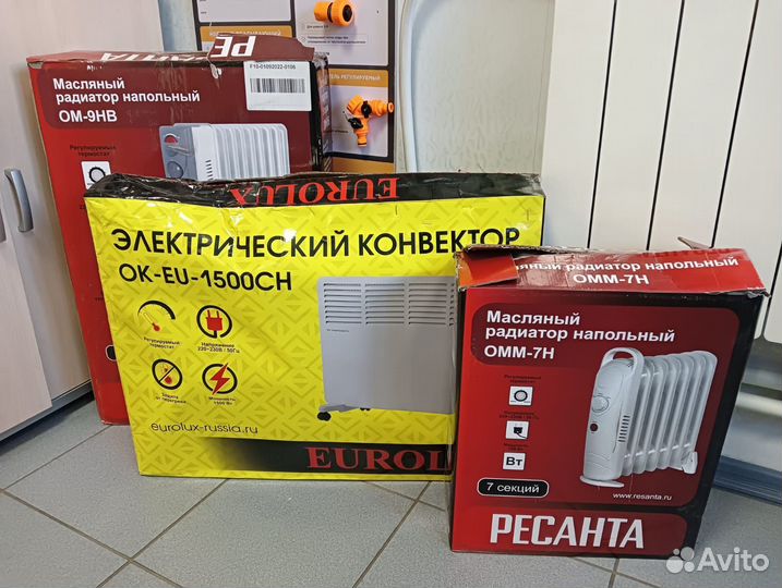 Масляный радиатор, конвектор