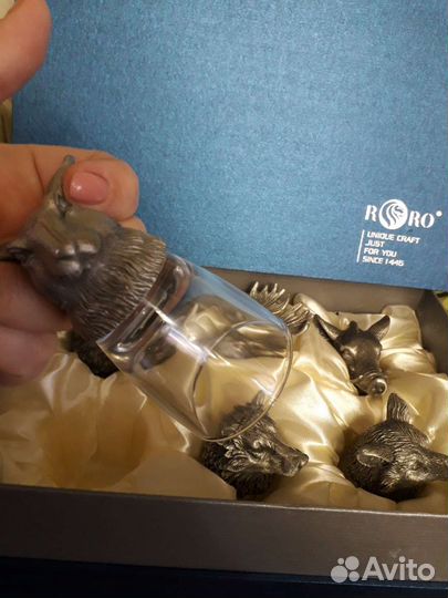 Подарочный набор рюмки перевертыши Roro