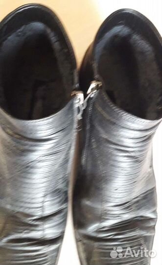 Ботинки мужские кожа/мех р.46