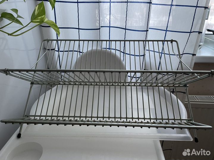 Сушилка для посуды с подносом IKEA квот kvot