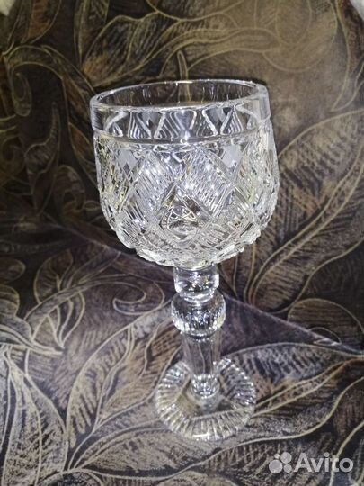 Хрустальный бокал СССР большой