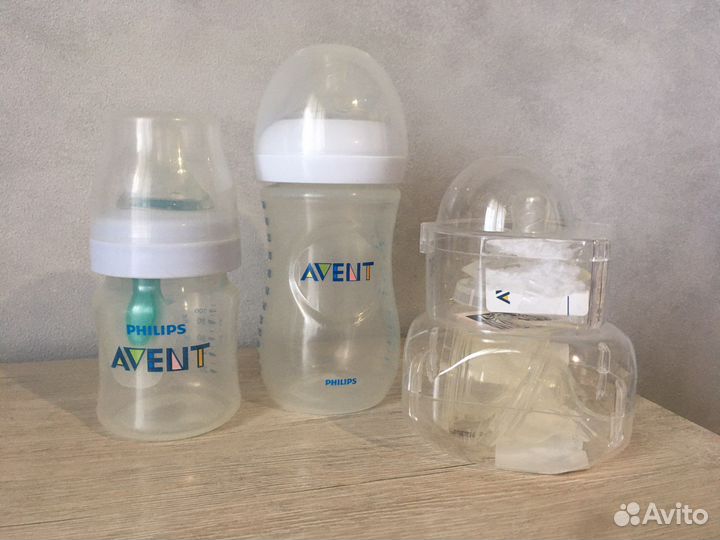 Бутылочки avent