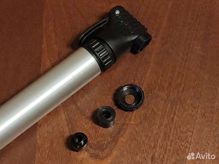 Велонасос алюминиевый компактный