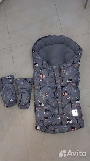 Конверт в коляску leokid