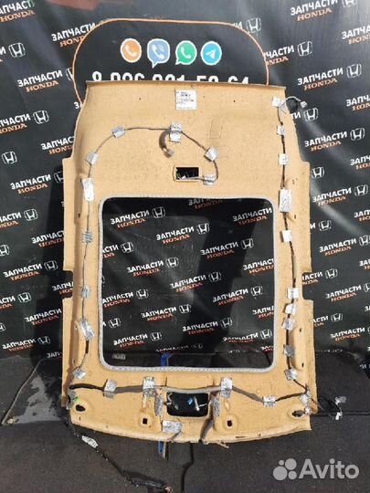 Обшивка потолка Honda Civic