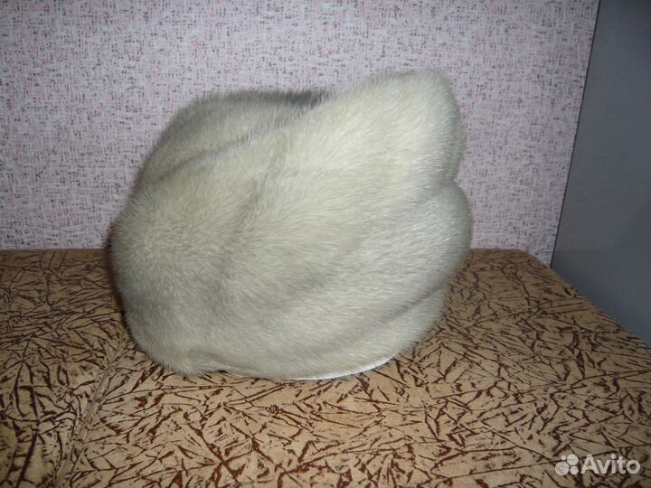 Женская зимняя норковая шапка кубанка