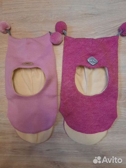 Шапка шлем зима чудо кроха от 1-3 лет