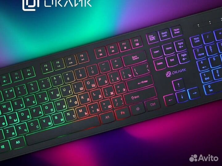 Игровая клавиатура с подсветкой