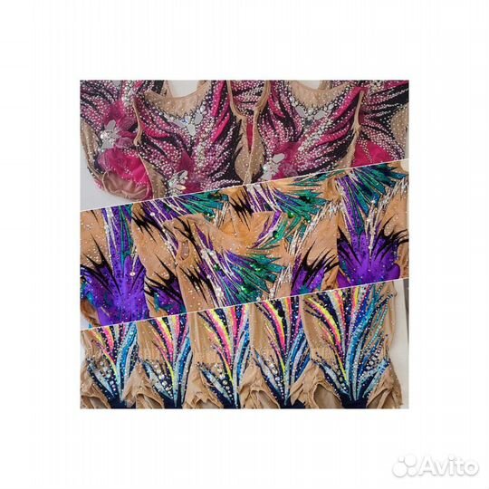 Групповые купальники для худ. гимнастики