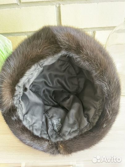 Шапка норковая женская