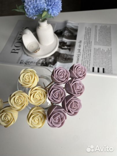 Шоколадные розы букет