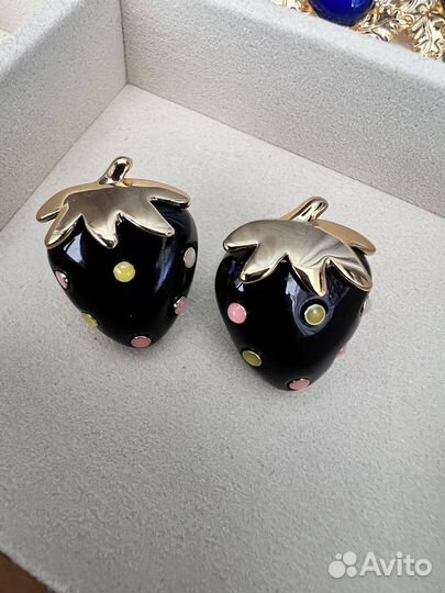 Серьги ягодки