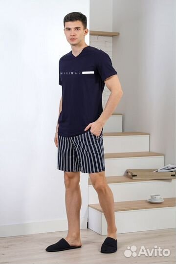 Костюм мужской Параллель-2 т-синий