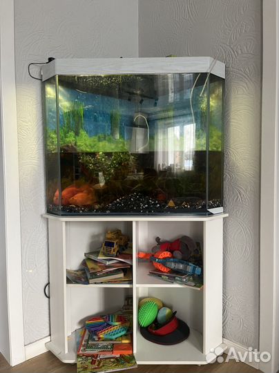 Аквариум с тумбой