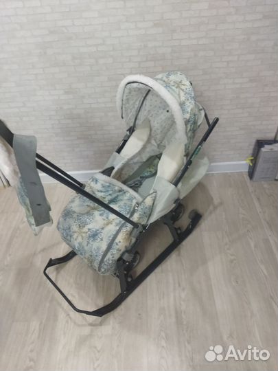 Коляска санки