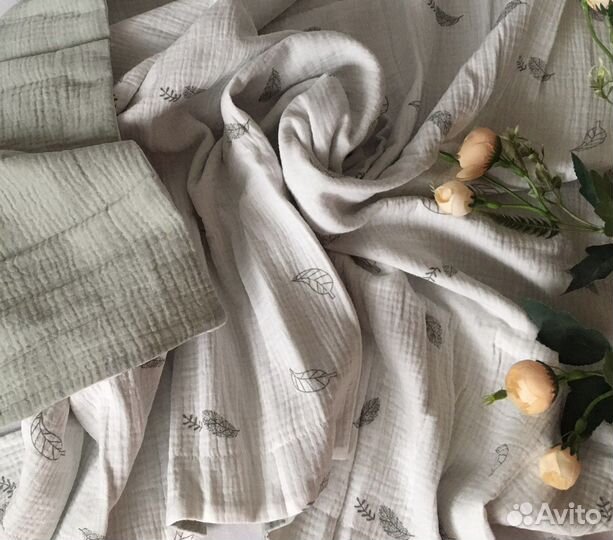 Плед из муслина детский