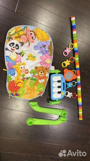 Развивающий коврик с пианино