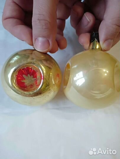 Елочные игрушки советские