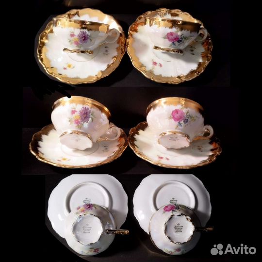 Кофейная пара бавария. Конфетницы