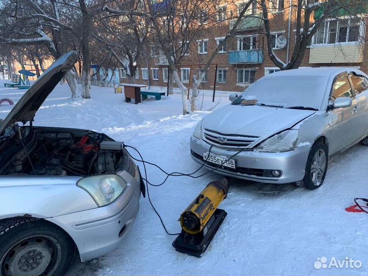 Отогрев авто