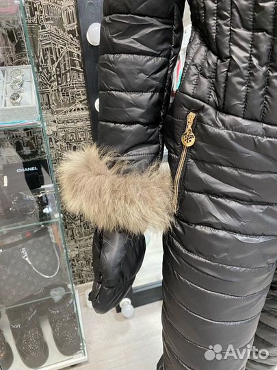 Зимний комбинезон с варежками