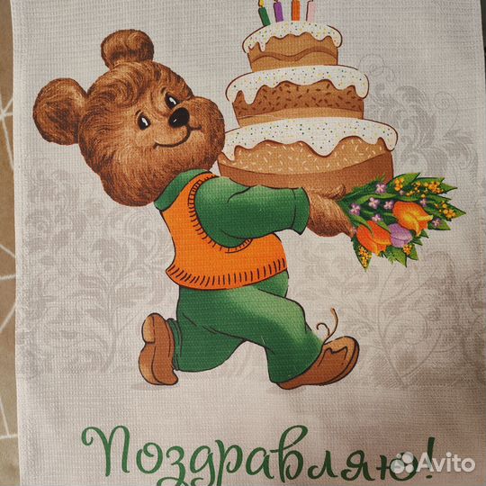 Кухонные полотенца вафельные