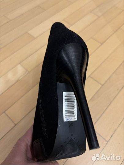 Ботильоны осенние, натуральная замша 36 р