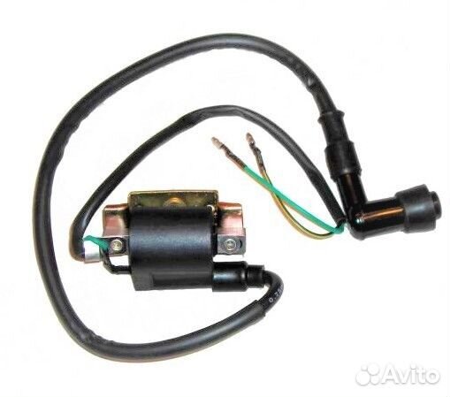 Катушка зажигания Альфа с в.в. колпачком с металл