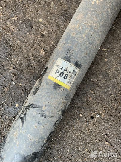 Карданный вал на hyundai grand starex